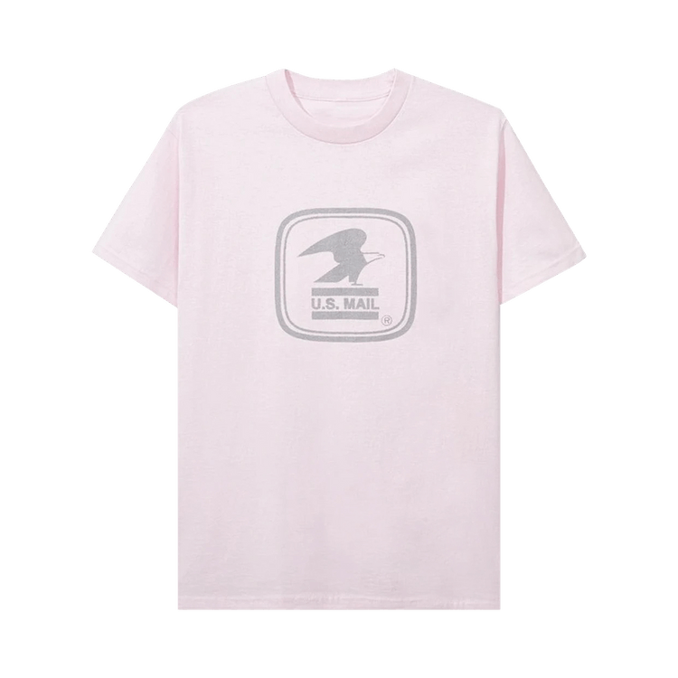 Buy Anti Social Social Club x USPS Work Tee 'Pink' - 0657 Buy Anti Social Social Club x USPS Work Tee 'Pink' - 0657