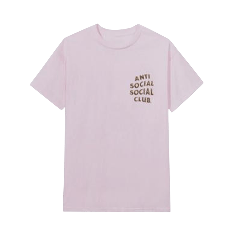 Anti Social Social Club Good Wood Tee Pink Goat 4830