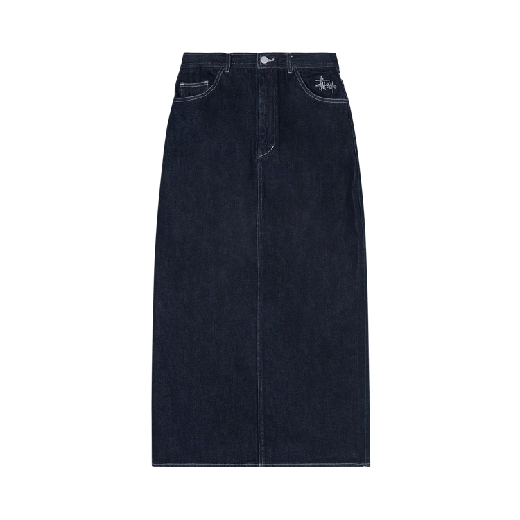 Buy Stussy Graham Denim Skirt 'Blue' - 211210 BLUE | GOAT
