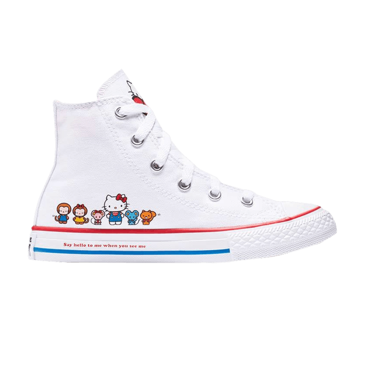 Buy Hello Kitty x Chuck Taylor All Star High GS White 362945C GOAT