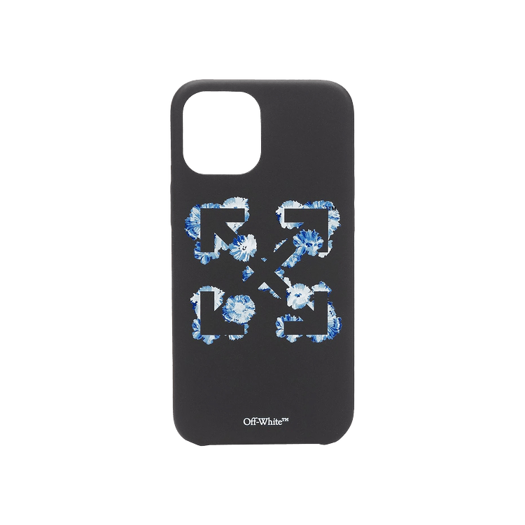Off-White Floral Arrow iPhone 12 Pro Max Case 'Black/Blue' | GOAT