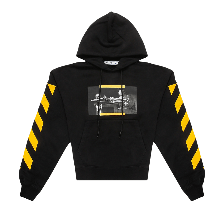 Off white caravaggio hoodie ss17 best sale