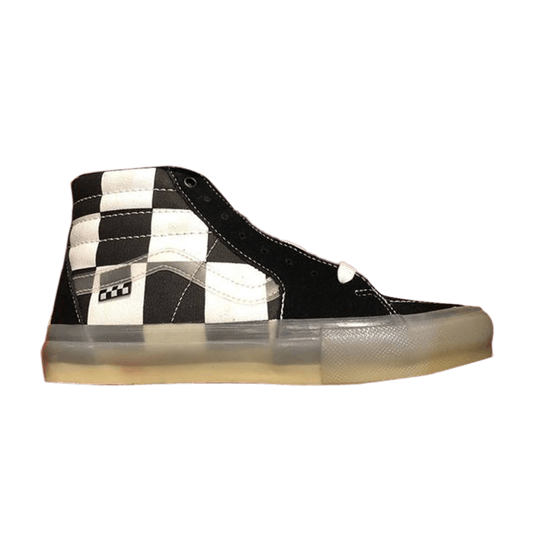 Zumiez x Skate Sk8-Hi 'Oversize Checkerboard - Black White'