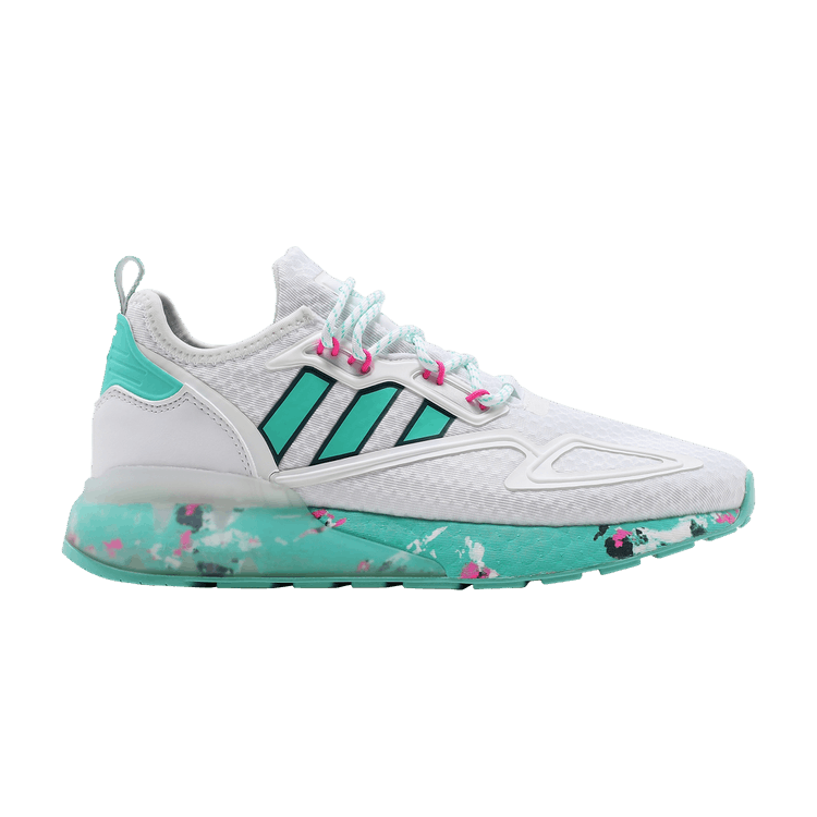 Buy Adidas ZX 2K Boost 'White Active Mint' - GX5373 | GOAT