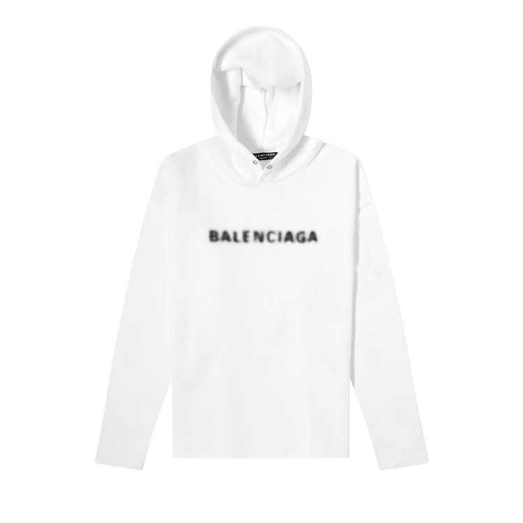 Buy Balenciaga No Rib Hoodie 'White' - 661711 TKVD6 9040