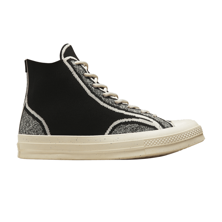 Renew Chuck 70 Knit High 'Black Egret'