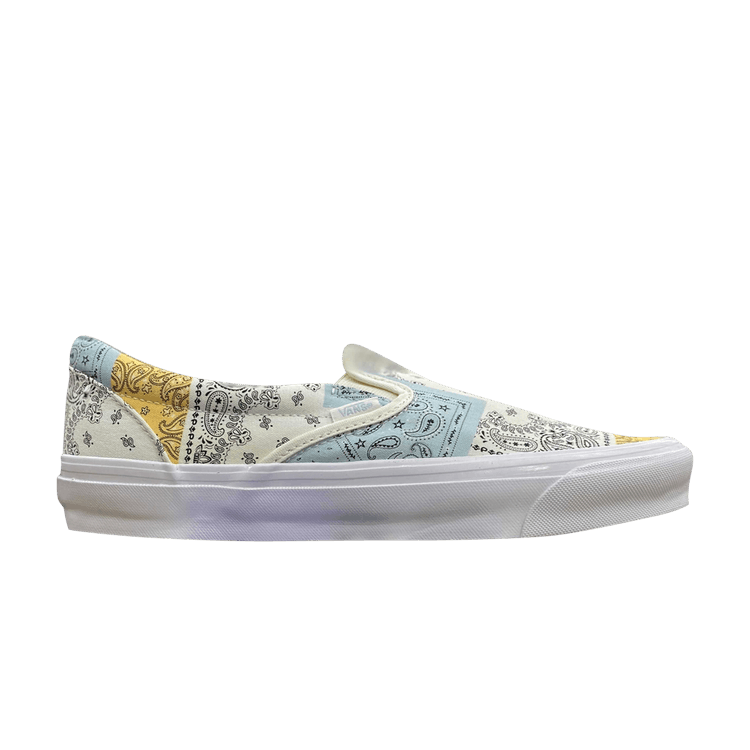 Kith x Vault OG Classic Slip-On LX 'Bandana - White'