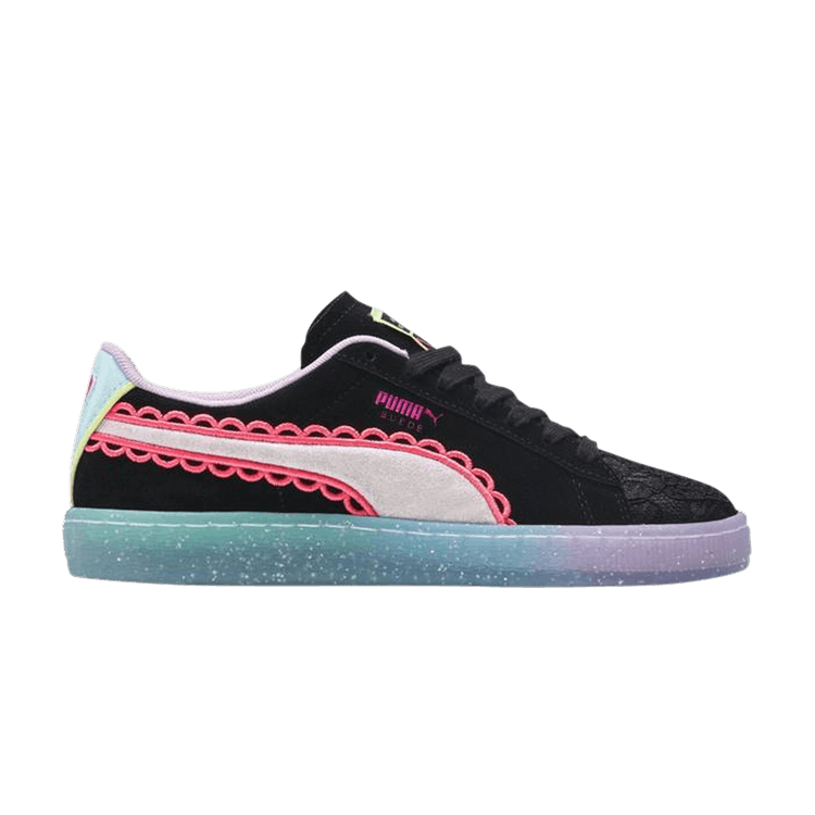 PUMA Sophia Webster x Suede 'Black Fiery Coral' (Women's)