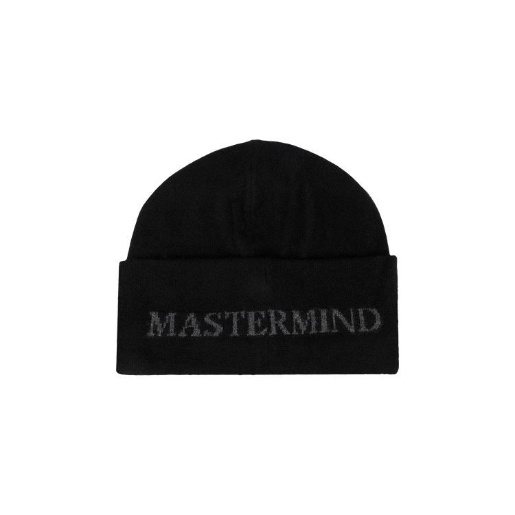 【大特価!!】 Buy Mastermind World Skull Logo Beanie 'Black' - MW21S07 帽子
