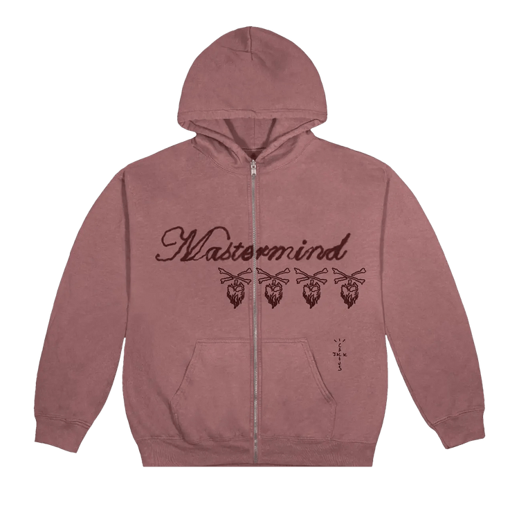 Cactus jack hoodie pink top