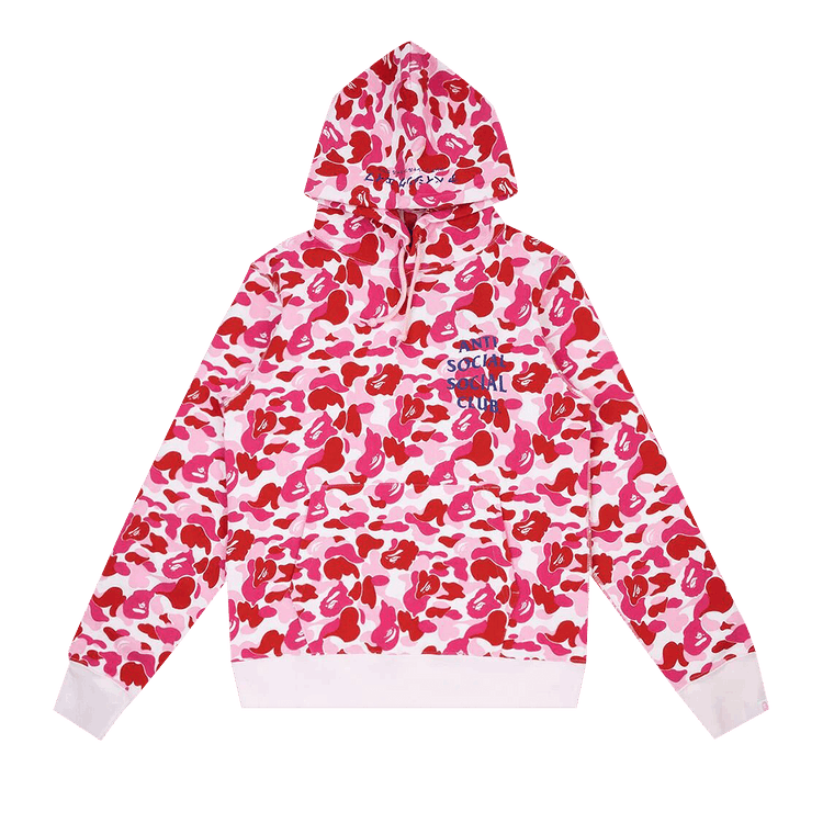 Buy BAPE x Anti Social Social Club ABC Camo Pullover Hoodie