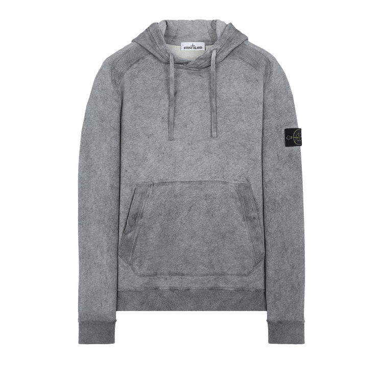 Buy Stone Island Hooded Sweatshirt 'Petro Melange' - 741562090