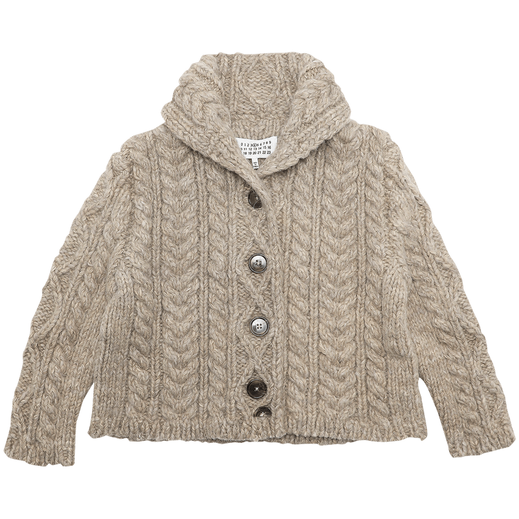 Jerséis Y Cárdigans  Jersey estructura cable knit Beige