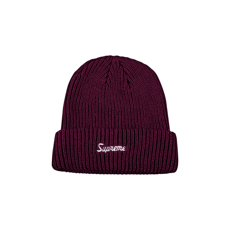Supreme Mohair Beanie (FW24) Plum - FW24 - US