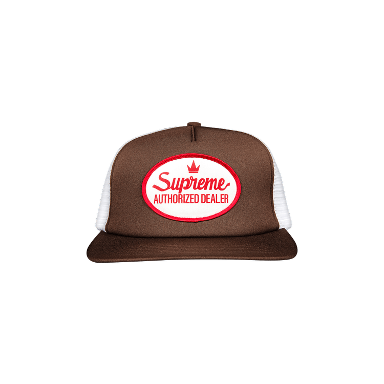 Buy Supreme Authorized Mesh Back 5-Panel 'Brown' - FW21H135 BROWN