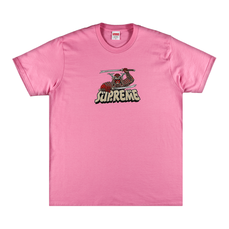 Buy Supreme Samurai Tee 'Pink' - FW21T32 PINK | GOAT