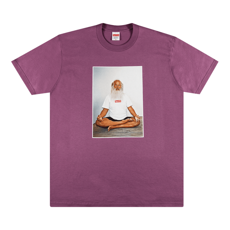 Buy Supreme Rick Rubin Tee 'Plum' - FW21T4 PLUM | GOAT