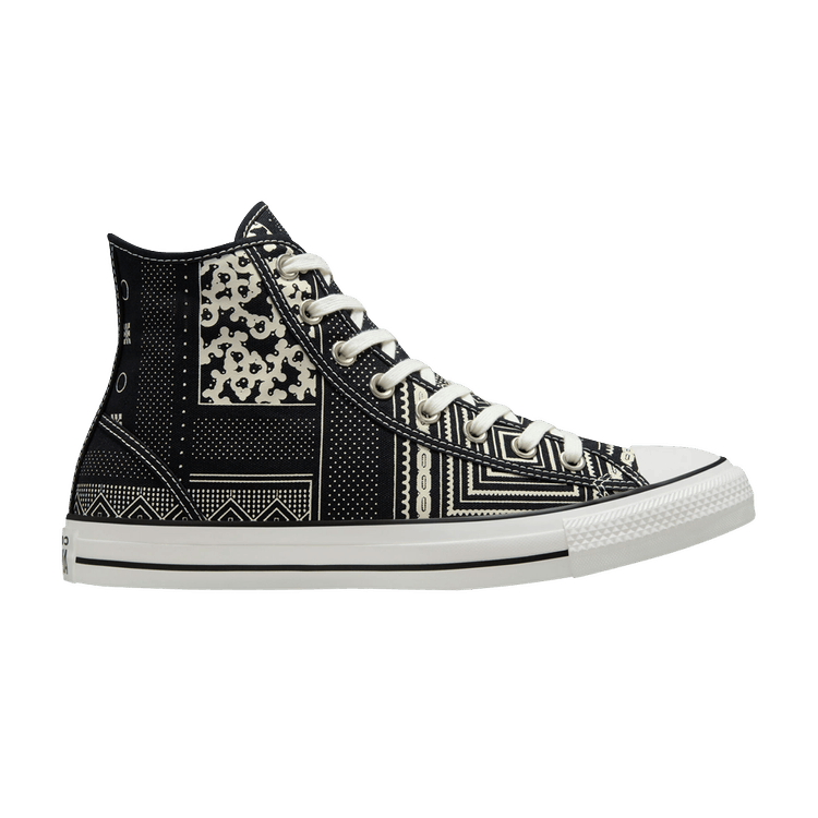 Chuck Taylor All Star High 'Geometric Patchwork - Black'