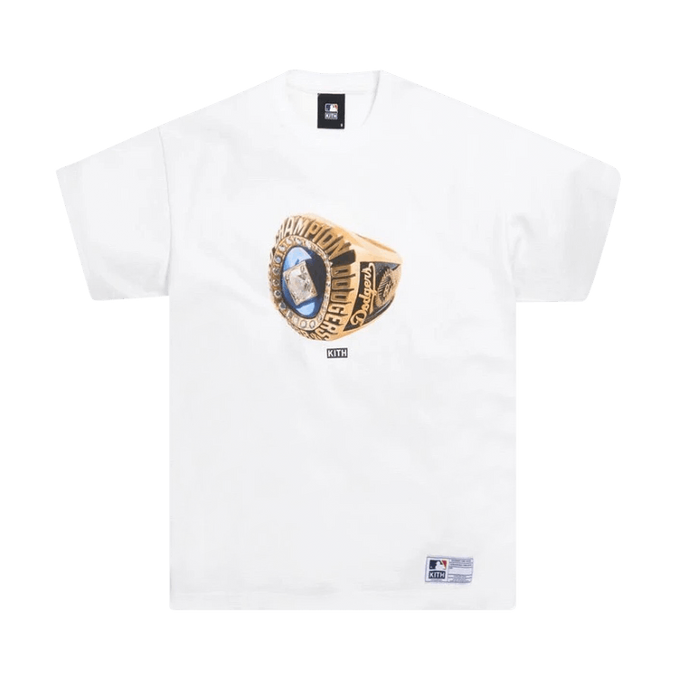 Buy Kith x Dodgers LA Champions Short-Sleeve Tee 'White Buy Kith x Dodgers LA Champions Short-Sleeve Tee 'White