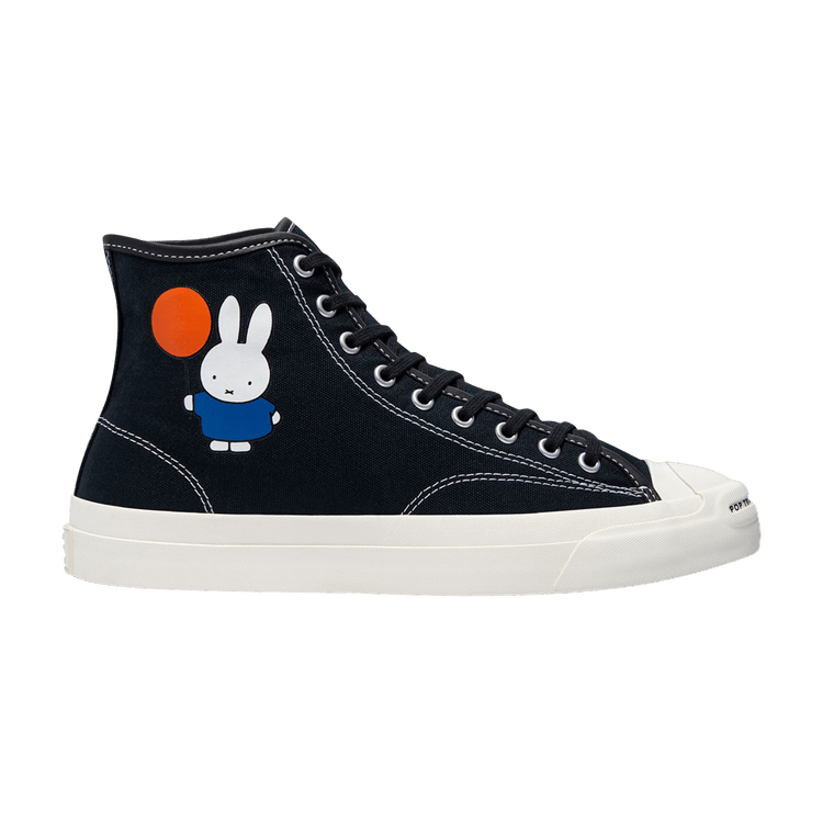 POP Trading Company x Jack Purcell Pro High 'Miffy - Black'