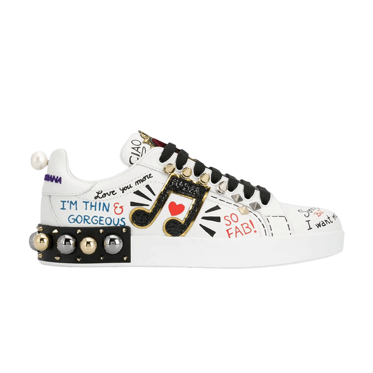 Buy Dolce & Gabbana Wmns Portofino 'Musical Note Patch' - CK1562