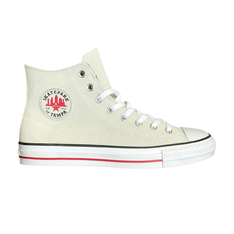 Skatepark of Tampa x Chuck Taylor All Star Pro High 'White Gym Red'