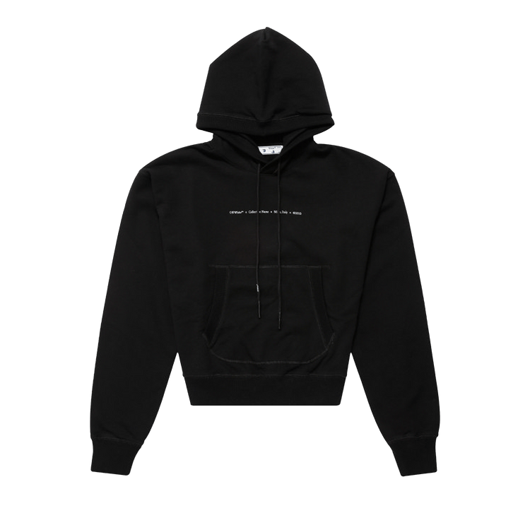 パーカー・フーディ Off-White 'Vibe Arrow' Black Cotton Sweatshirt Off-White Vibe Arrow Skate Hoodie | Black | FARFETCH