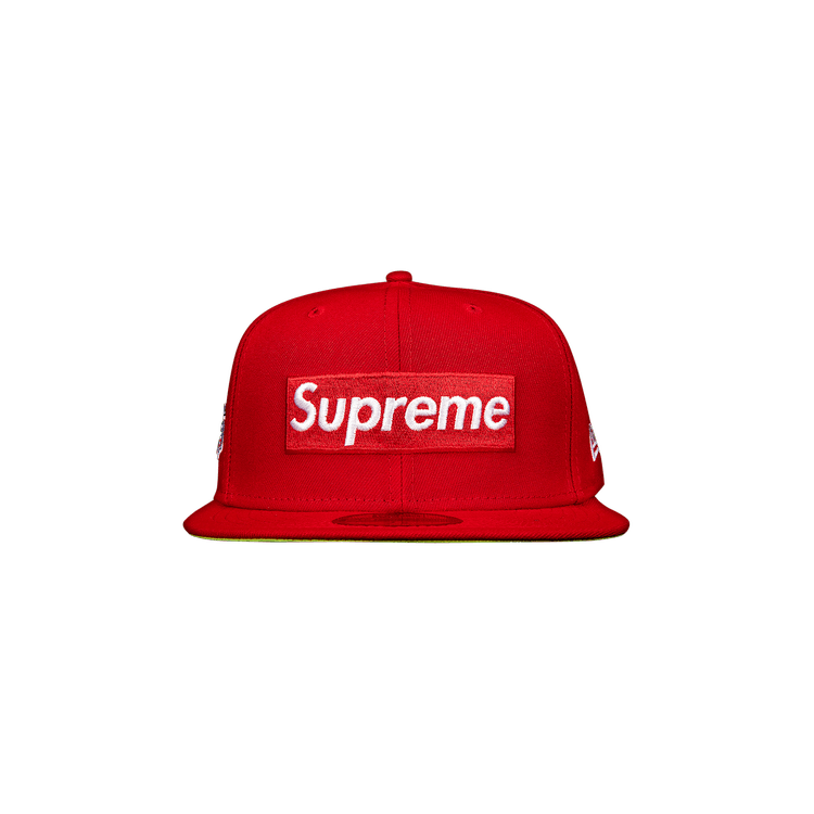 Supreme box logo new era Red 7 1/4