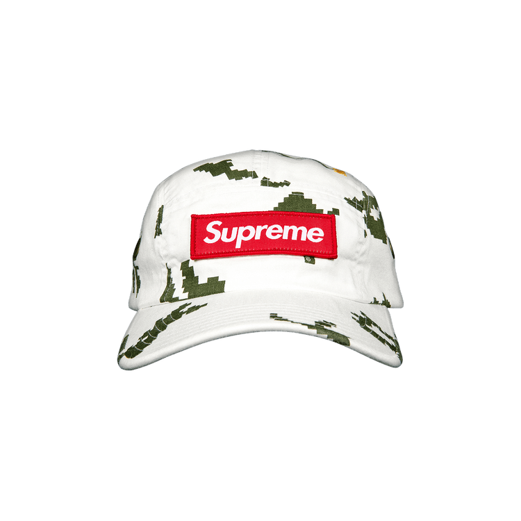 Buy Supreme Military Camp Cap 'White Russian Camo' - FW21H89
