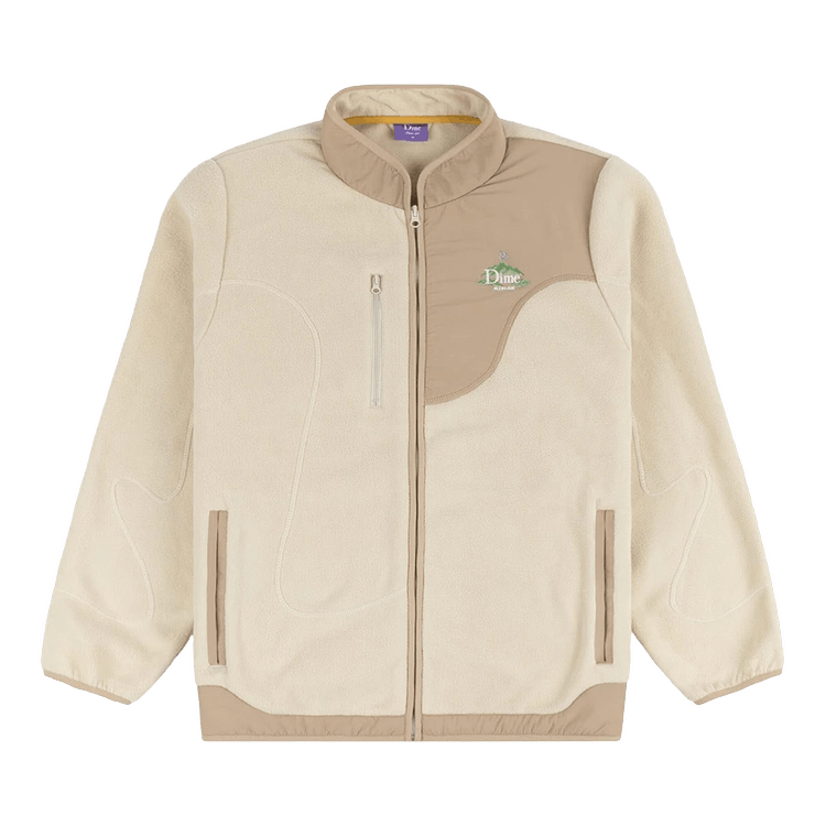 Buy Dime Plein-Air Polar Fleece Jacket 'Cream' - DIMES001CRE