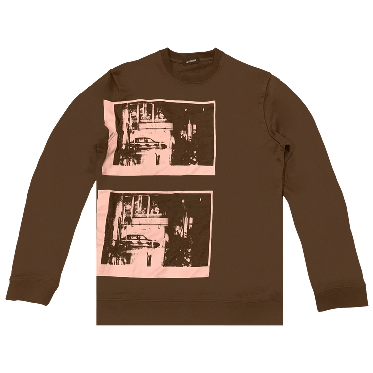 Buy Raf Simons Tokyo Sweatershirt 'Brown' - 181 165 19004 00060 | GOAT