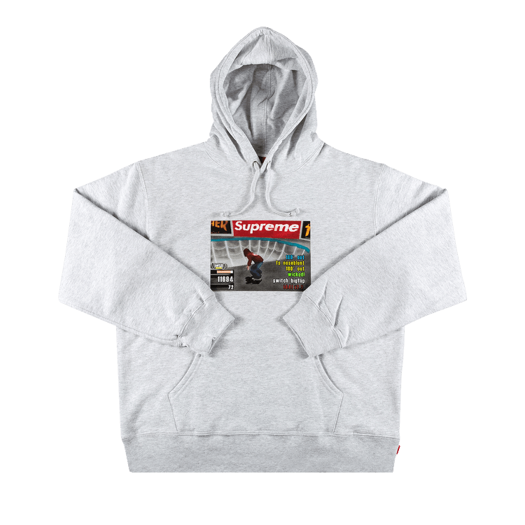 Buy Supreme x Thrasher Hooded Sweatshirt 'Ash Grey 