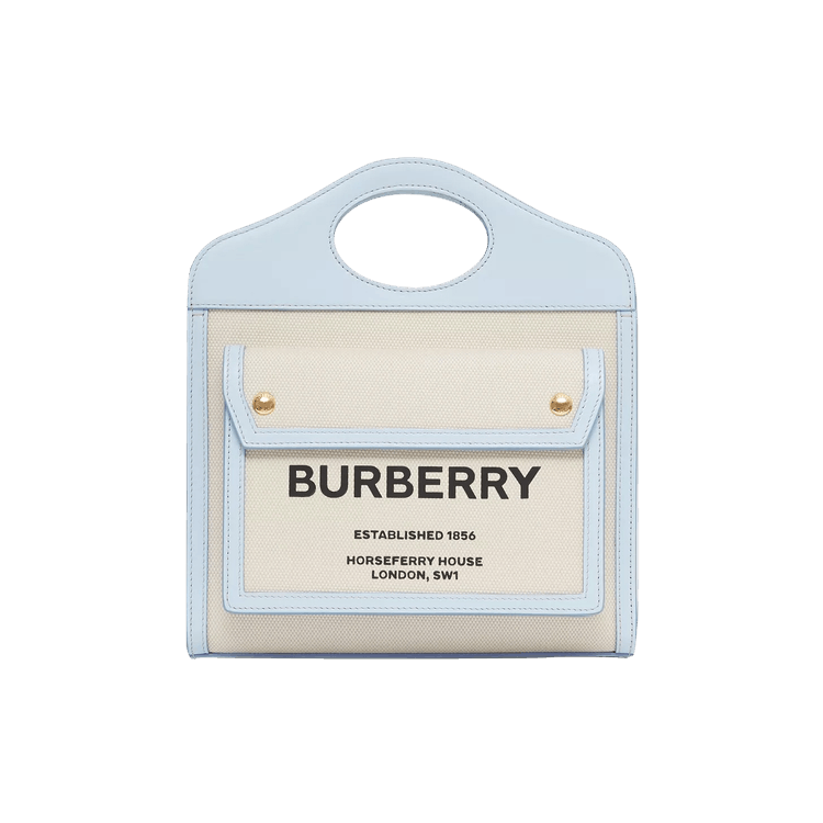 Burberry Grainy Leather Small Tri-fold Wallet In Regency Blue 8018123  5045558964133 - Handbags - Jomashop