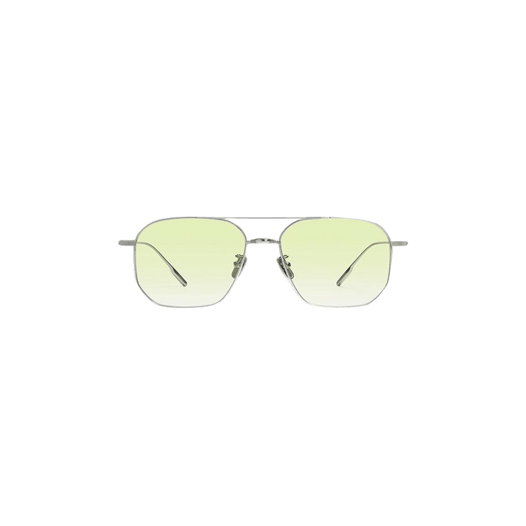 Buy Gentle Monster Sailor 02 Sunglasses 'Silver/Green' - SAILOR 02