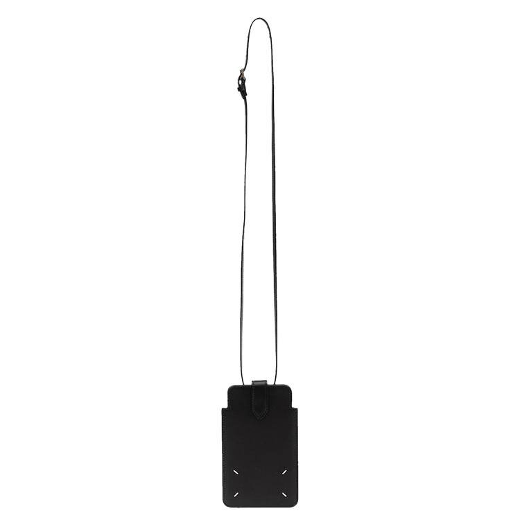 Buy Maison Margiela Leather Phone Neck Pouch 'Black