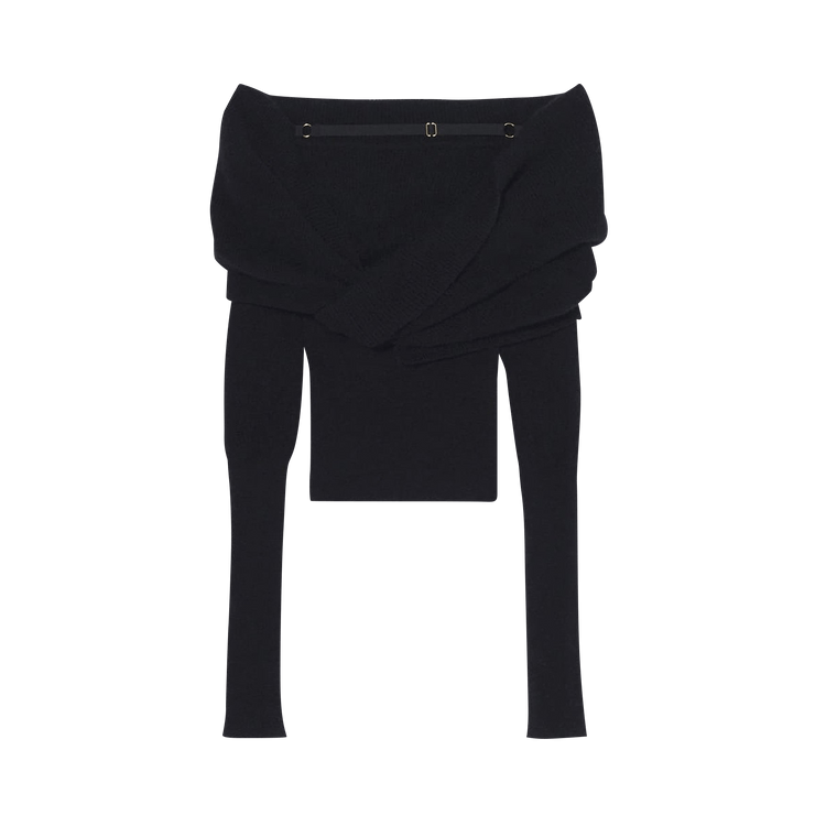 Jacquemus La Maille Ascua Top 'Black' | GOAT