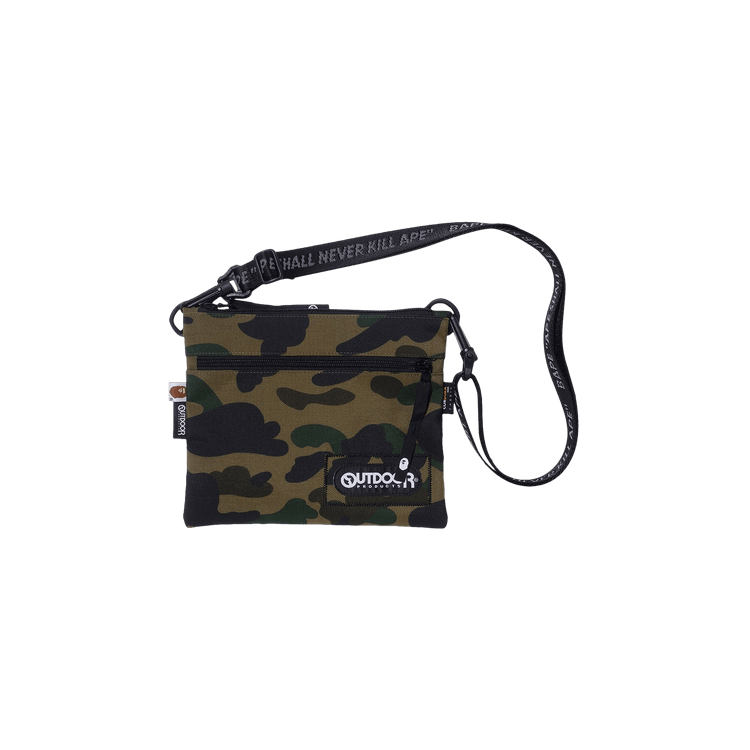 BAPE x Outdoor Products 1st Camo Mini Shoulder Bag 'Green' GOAT