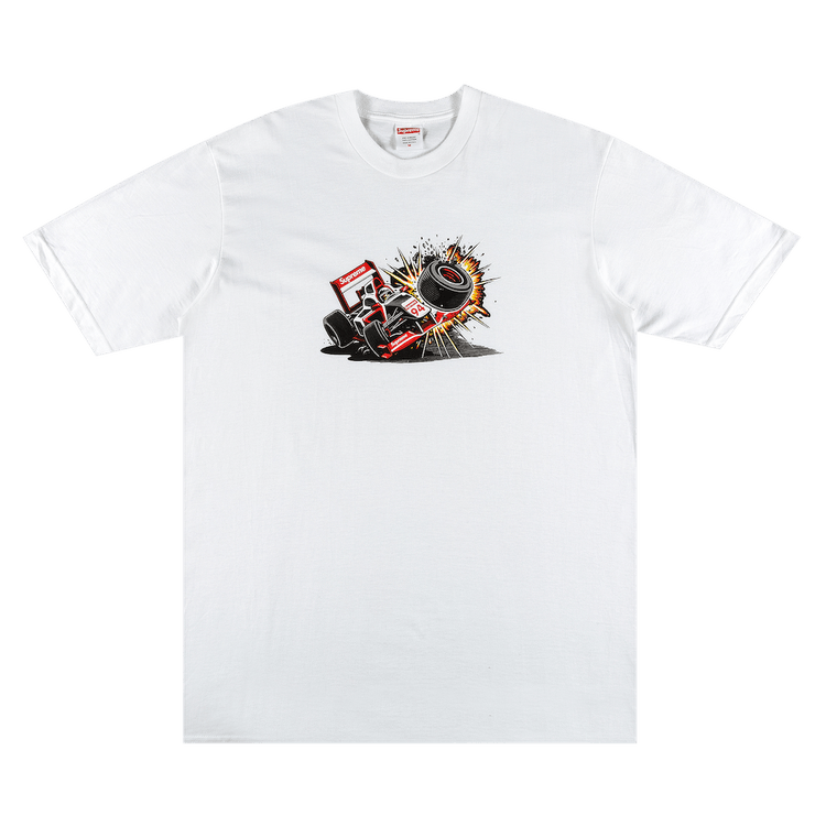 Supreme crash deals tee white