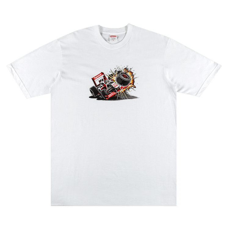 Supreme Crash Tee 'White' | GOAT