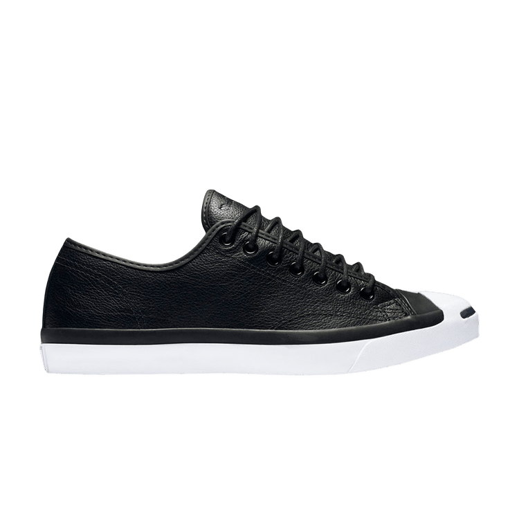 Jack Purcell Tumbled Leather Low 'Black'