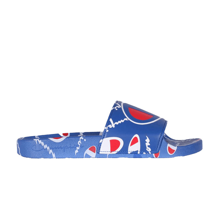 Champion slides fashion repeating logo