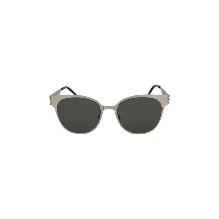 Buy Saint Laurent Round Metal Sunglasses 'Silver' - SLM42 30007184