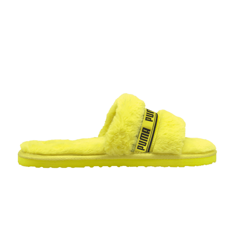 PUMA Fluff Slide 'Fluo Yellow' (Women's)