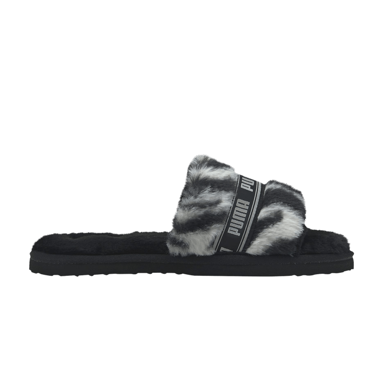 PUMA Fluff Slide 'Wild - Black' (Women's)
