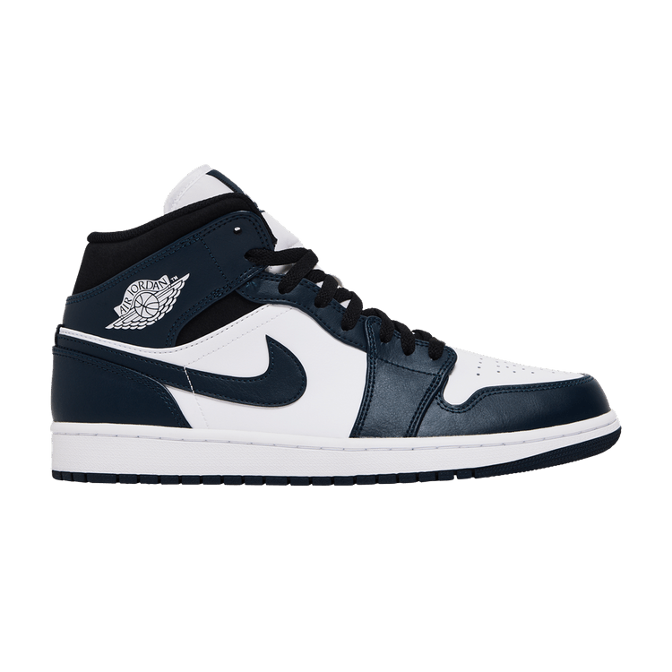 Buy Air Jordan 1 Mid 'Obsidian' - 554724 174 | GOAT