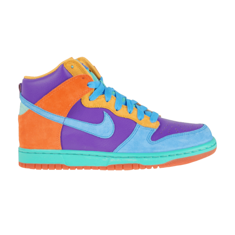 Buy Nike Wmns Dunk High 6.0 'Pure Purple Cyan Coral' - 342257 541