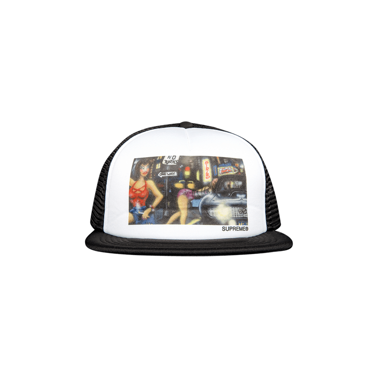 Buy Supreme Lady Pink Mesh Back 5-Panel 'Black' - FW21H122