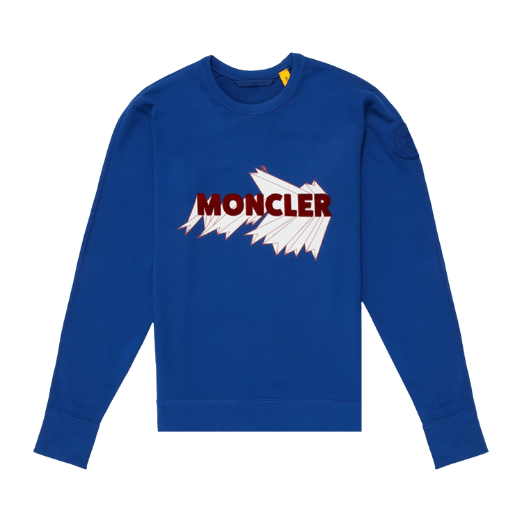 Moncler Genius Sweatshirt Bright Blue Moncler Genius Culture Circle Culture Circle The Home Of Culture