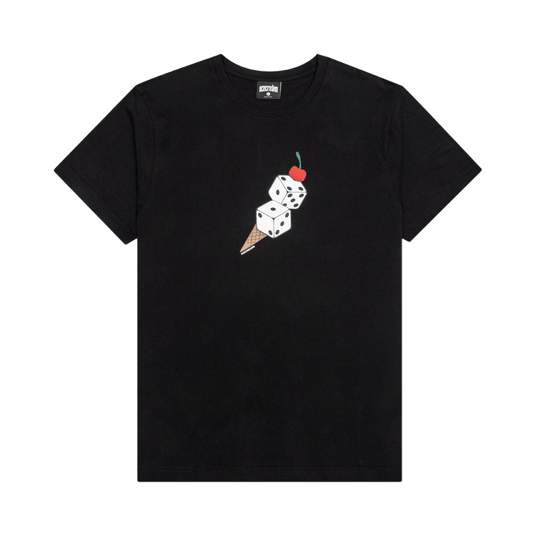 沸騰ブラドン 'Black' Tee Short-Sleeve Dice No Icecream Buy - BLAC 4116210 その他