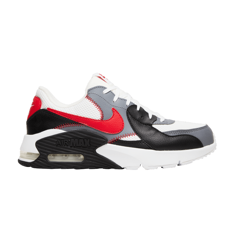 nike air max excee white university red black